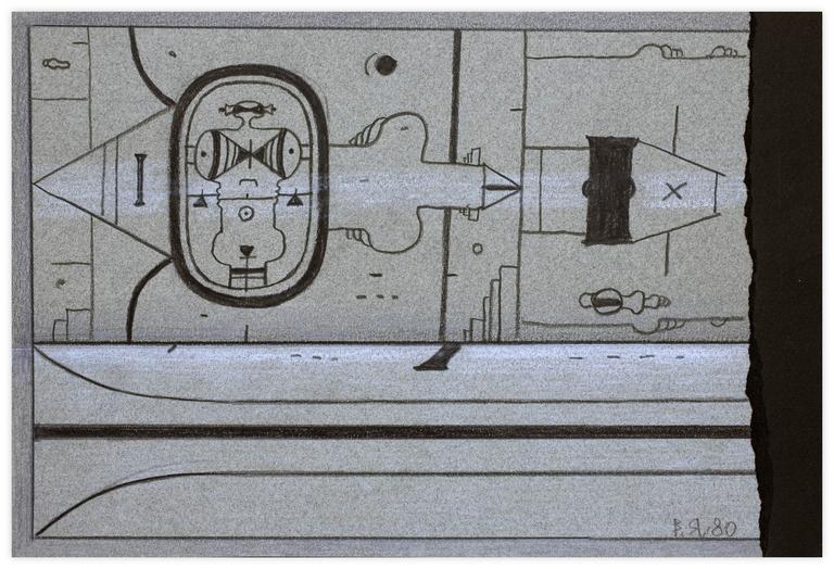 Catalogue raisonné, Vladimir Yankilevsky, Adam and Eve, 1980