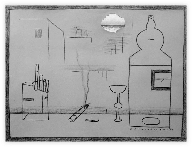 Catalogue raisonné, Vladimir Yankilevsky, Still Life by the Window, 1970