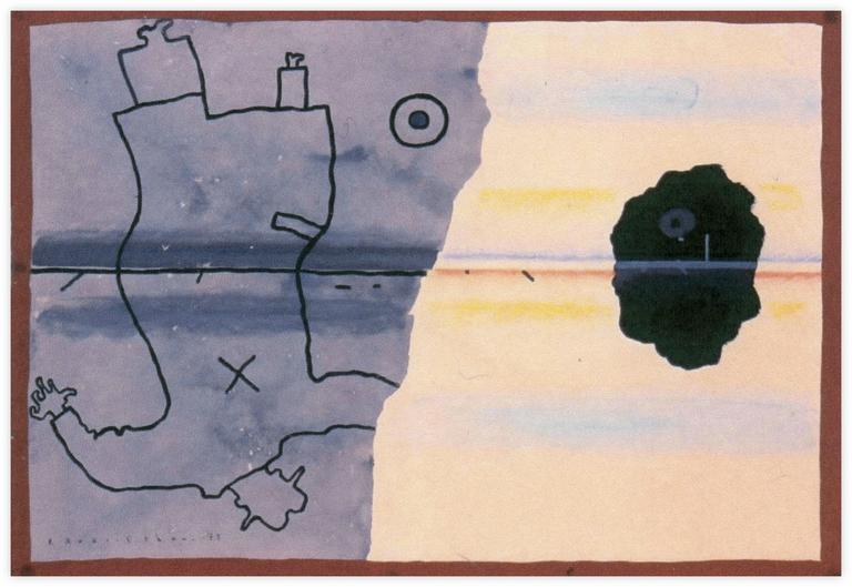 Catalogue raisonné, Vladimir Yankilevsky, Sketch for the Moment of Eternity, 