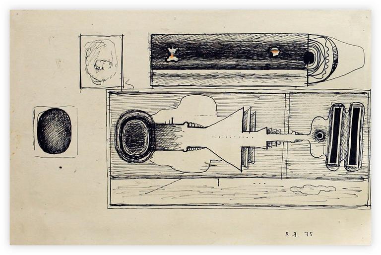 Catalogue raisonné, Vladimir Yankilevsky, Landscape, 1975