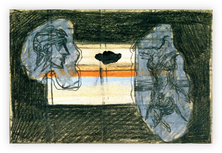 Catalogue raisonné, Vladimir Yankilevsky, Rendezvous, 1983