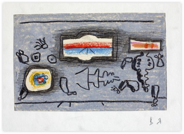 Catalogue raisonné, Vladimir Yankilevsky, Rendezvous, 1983
