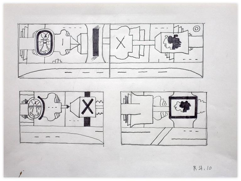 Catalogue raisonné, Vladimir Yankilevsky, Adam and Eve, 2010