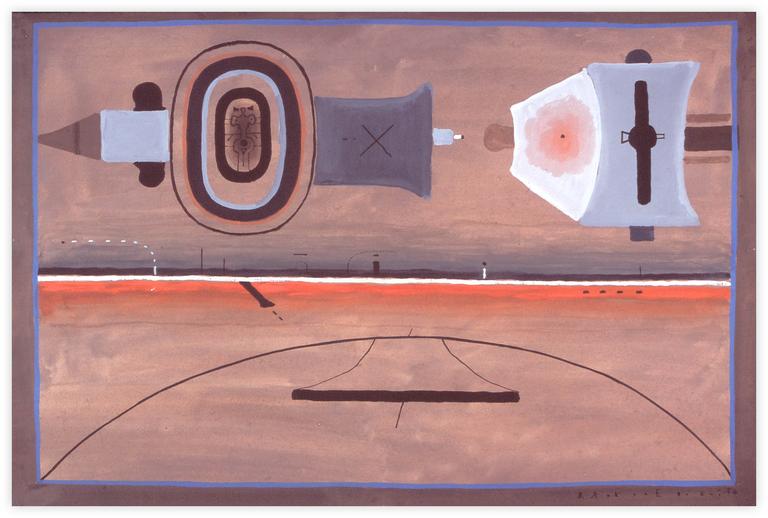 Catalogue raisonné, Vladimir Yankilevsky, From the cycle The Space of Experience, 1976