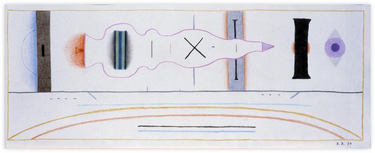 Catalogue raisonné, Vladimir Yankilevsky, From the cycle The Space of Experience, 1984