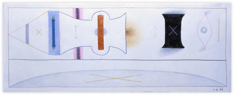 Catalogue raisonné, Vladimir Yankilevsky, From the cycle The Space of Experience, 1984
