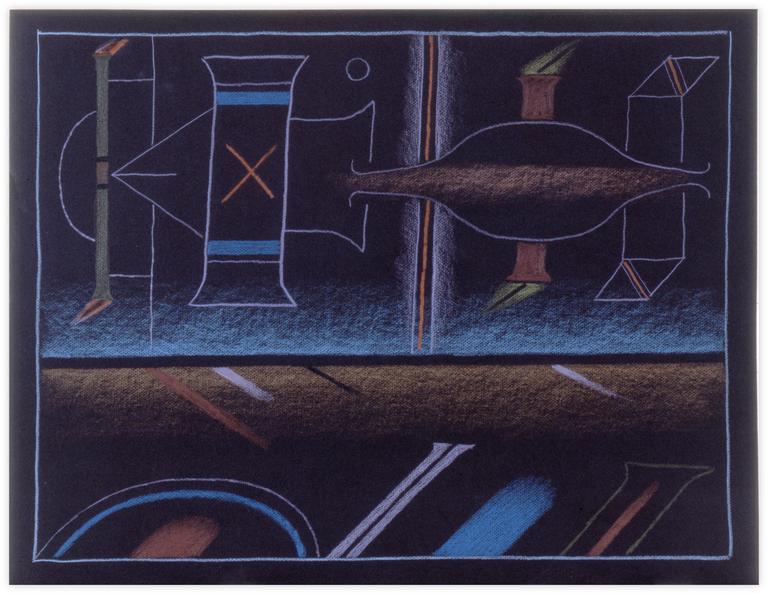 Catalogue raisonné, Vladimir Yankilevsky, From the cycle The Space of Experience, 1985