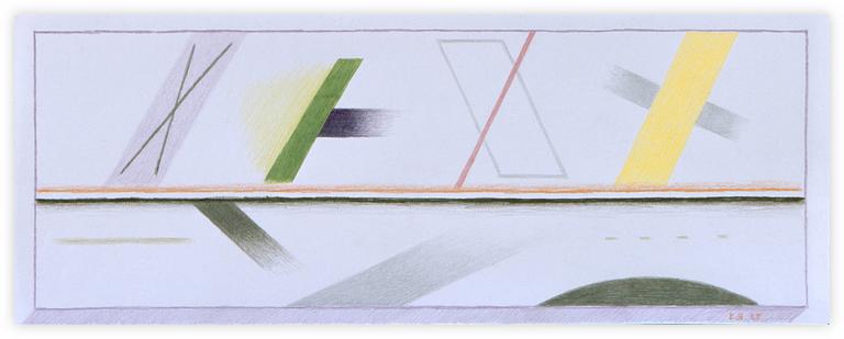 Catalogue raisonné, Vladimir Yankilevsky, From the cycle The Space of Experience, 1985