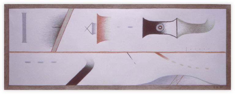 Catalogue raisonné, Vladimir Yankilevsky, From the cycle The Space of Experience, 1985