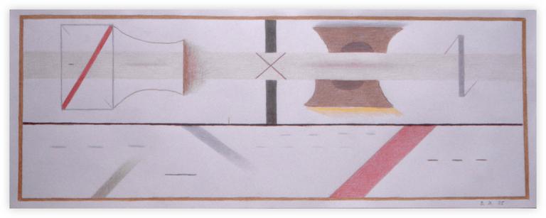 Catalogue raisonné, Vladimir Yankilevsky, From the cycle The Space of Experience, 1985