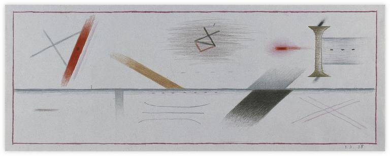 Catalogue raisonné, Vladimir Yankilevsky, From the cycle The Space of Experience, 1985
