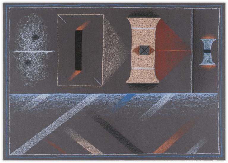 Catalogue raisonné, Vladimir Yankilevsky, From the cycle The Space of Experience, 1986