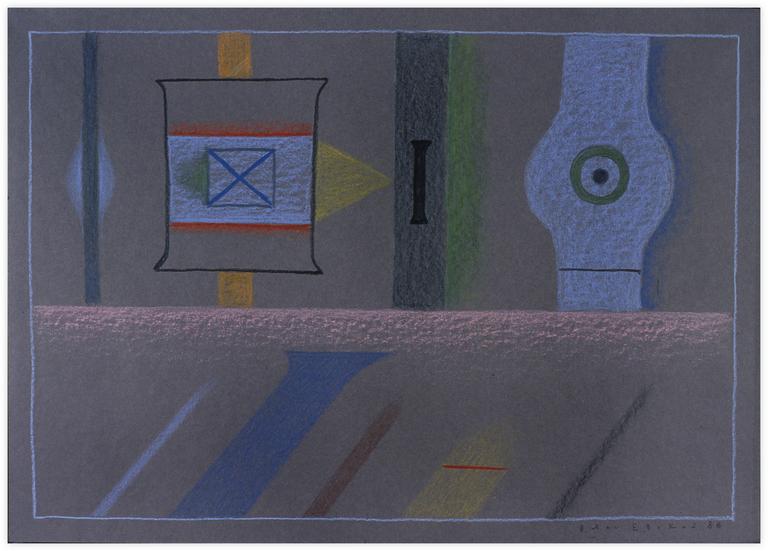 Catalogue raisonné, Vladimir Yankilevsky, From the cycle The Space of Experience, 1986