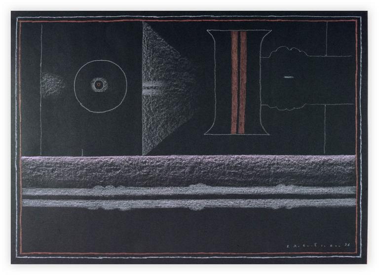 Catalogue raisonné, Vladimir Yankilevsky, From the cycle The Space of Experience, 1986
