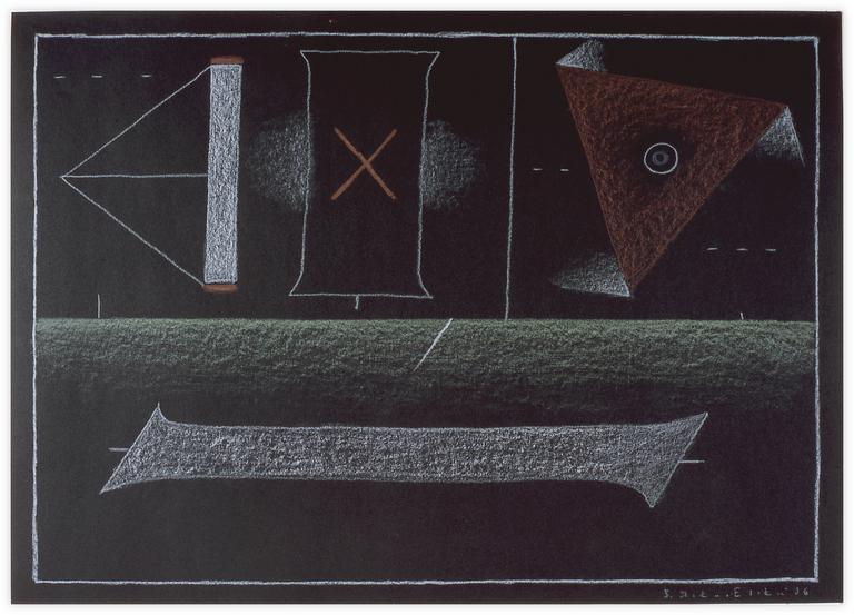 Catalogue raisonné, Vladimir Yankilevsky, From the cycle The Space of Experience, 1986