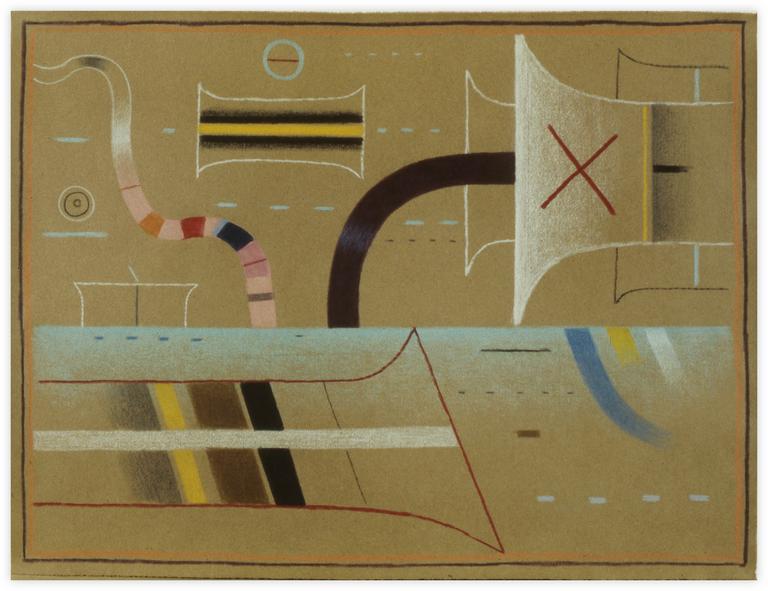 Catalogue raisonné, Vladimir Yankilevsky, From the cycle The Space of Experience, 1986
