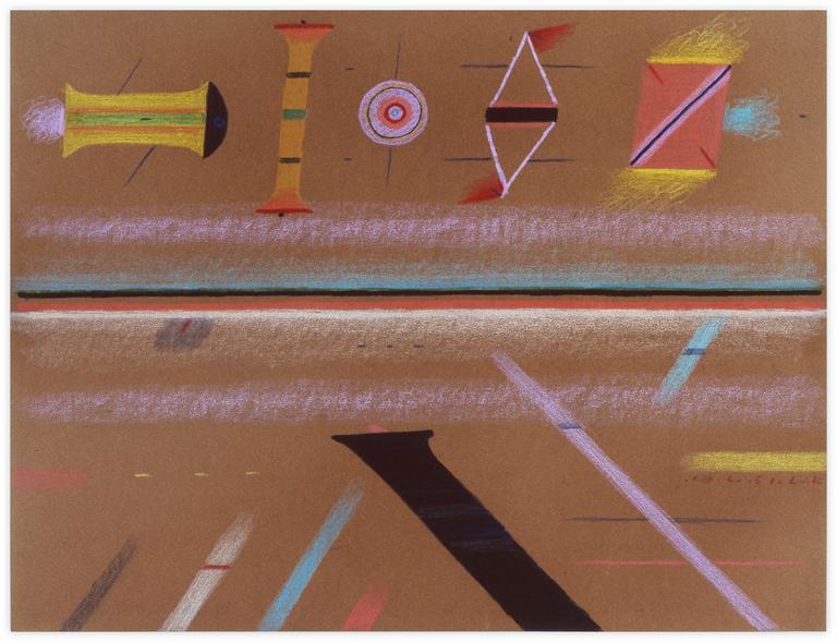 Catalogue raisonné, Vladimir Yankilevsky, From the cycle The Space of Experience, 1986