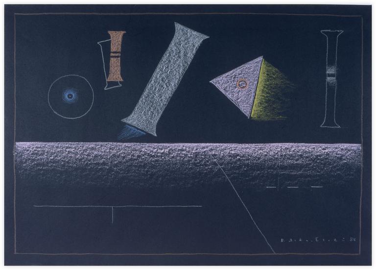 Catalogue raisonné, Vladimir Yankilevsky, From the cycle The Space of Experience, 1986