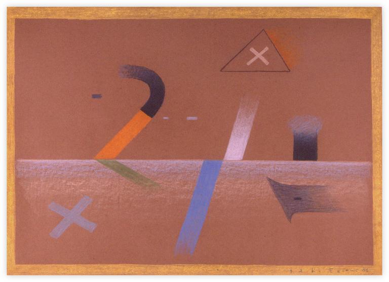Catalogue raisonné, Vladimir Yankilevsky, From the cycle The Space of Experience, 1986