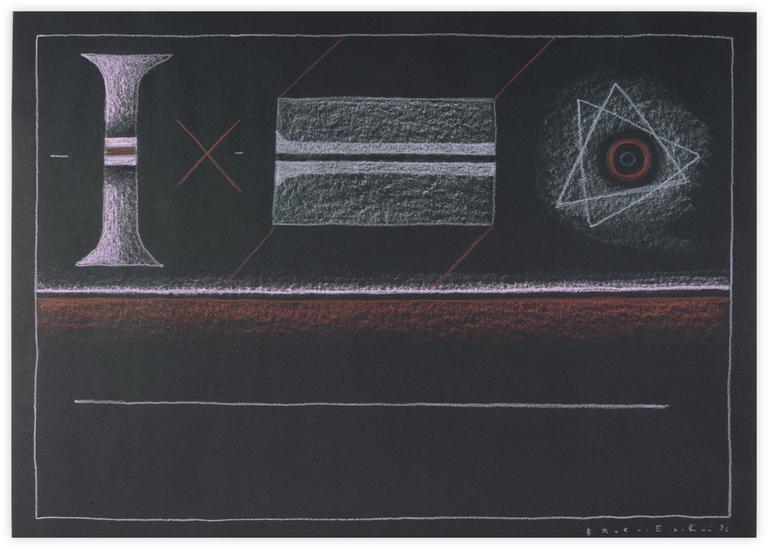 Catalogue raisonné, Vladimir Yankilevsky, From the cycle The Space of Experience, 1986