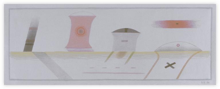 Catalogue raisonné, Vladimir Yankilevsky, From the cycle The Space of Experience, 1986