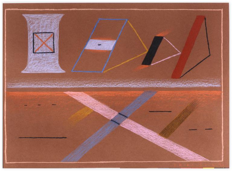 Catalogue raisonné, Vladimir Yankilevsky, From the cycle The Space of Experience, 1986