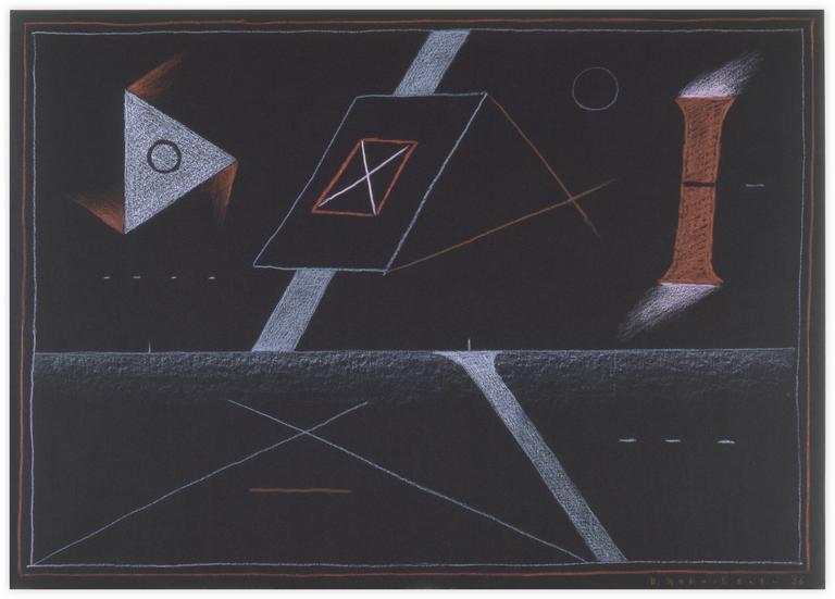 Catalogue raisonné, Vladimir Yankilevsky, From the cycle The Space of Experience, 1986