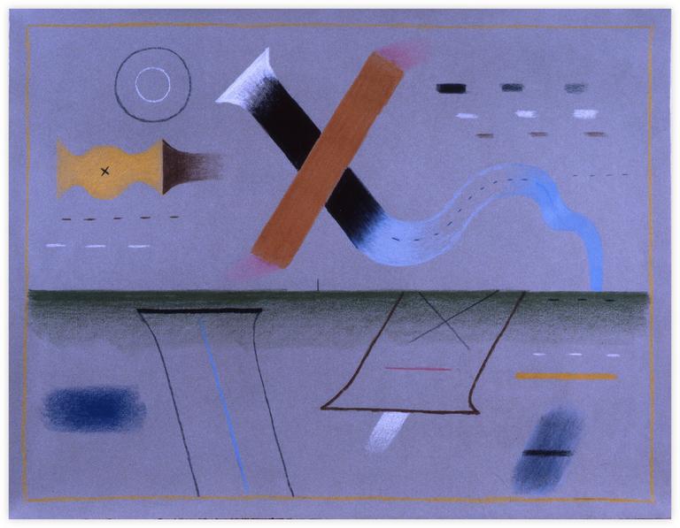 Catalogue raisonné, Vladimir Yankilevsky, From the cycle The Space of Experience, 1986
