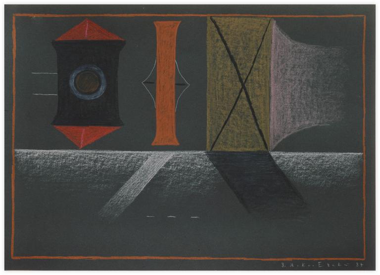 Catalogue raisonné, Vladimir Yankilevsky, From the cycle The Space of Experience, 1987