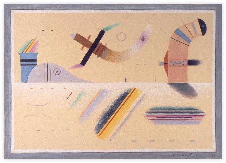 Catalogue raisonné, Vladimir Yankilevsky, From the cycle The Space of Experience, 1987