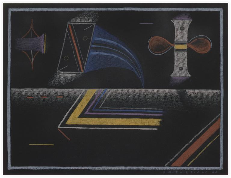 Catalogue raisonné, Vladimir Yankilevsky, From the cycle The Space of Experience, 1987