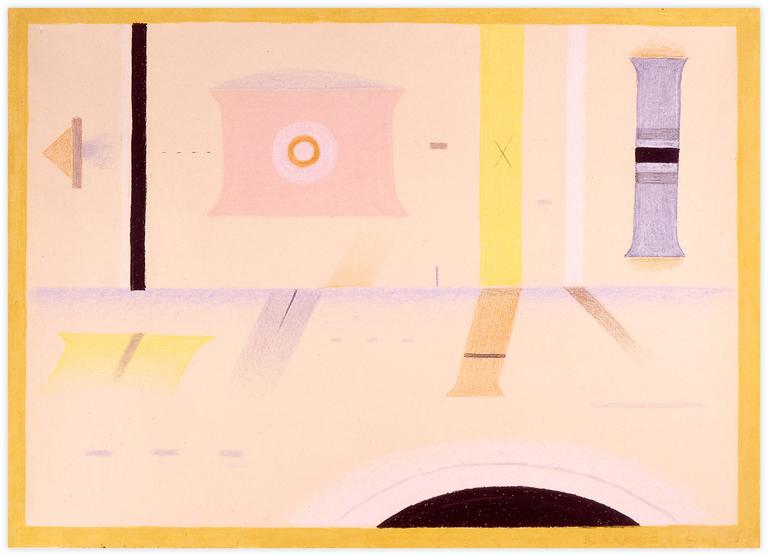 Catalogue raisonné, Vladimir Yankilevsky, From the cycle The Space of Experience, 1988