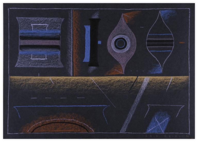 Catalogue raisonné, Vladimir Yankilevsky, From the cycle The Space of Experience, 1988