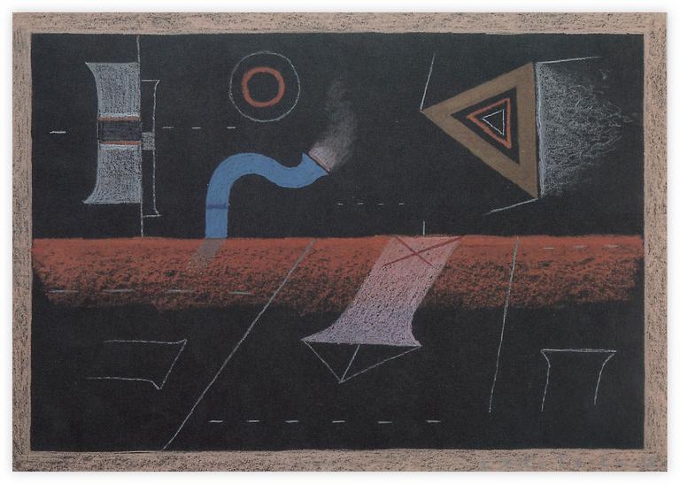 Catalogue raisonné, Vladimir Yankilevsky, From the cycle The Space of Experience, 1988