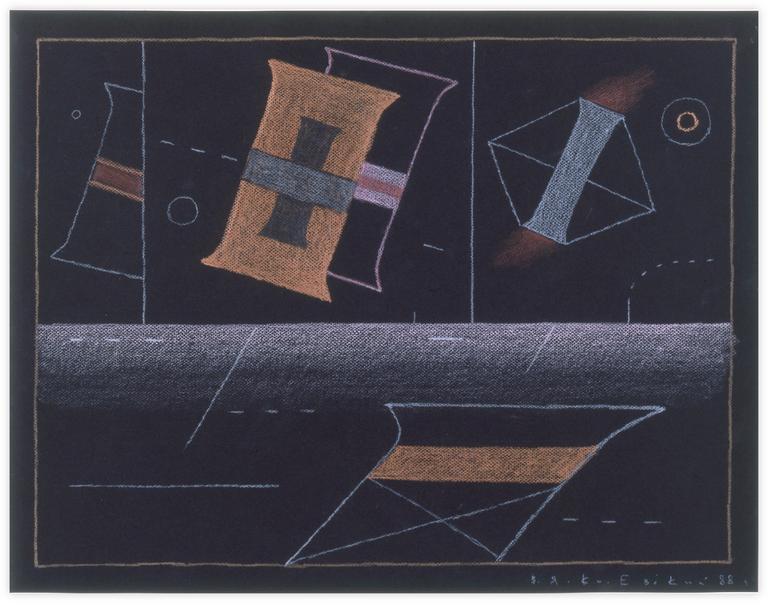Catalogue raisonné, Vladimir Yankilevsky, From the cycle The Space of Experience, 1988