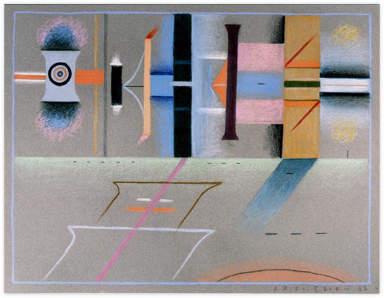 Catalogue raisonné, Vladimir Yankilevsky, From the cycle The Space of Experience, 1988