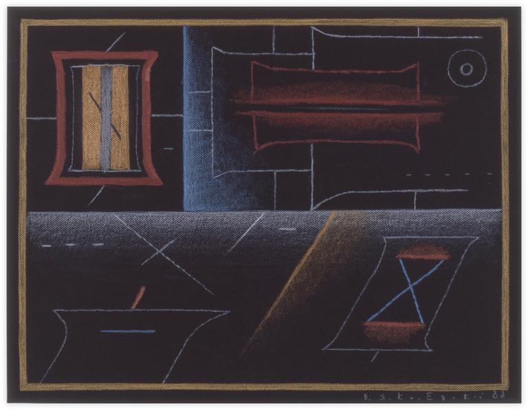Catalogue raisonné, Vladimir Yankilevsky, From the cycle The Space of Experience, 1988