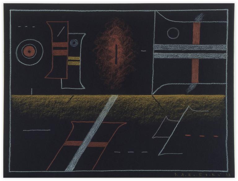 Catalogue raisonné, Vladimir Yankilevsky, From the cycle The Space of Experience, 1988