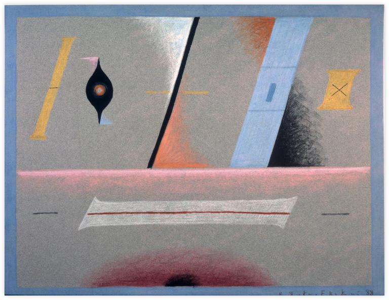 Catalogue raisonné, Vladimir Yankilevsky, From the cycle The Space of Experience, 1988