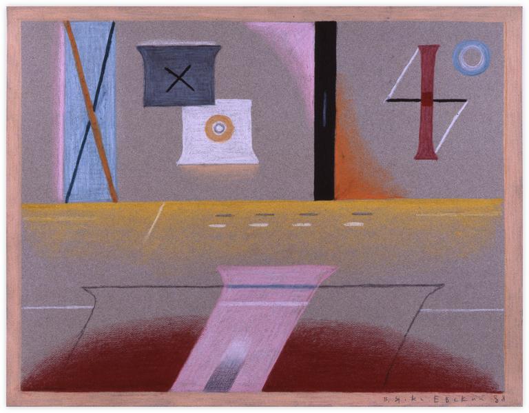 Catalogue raisonné, Vladimir Yankilevsky, From the cycle The Space of Experience, 1988