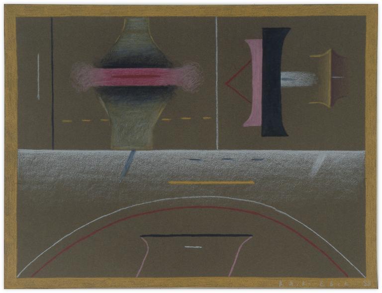 Catalogue raisonné, Vladimir Yankilevsky, From the cycle The Space of Experience, 1988