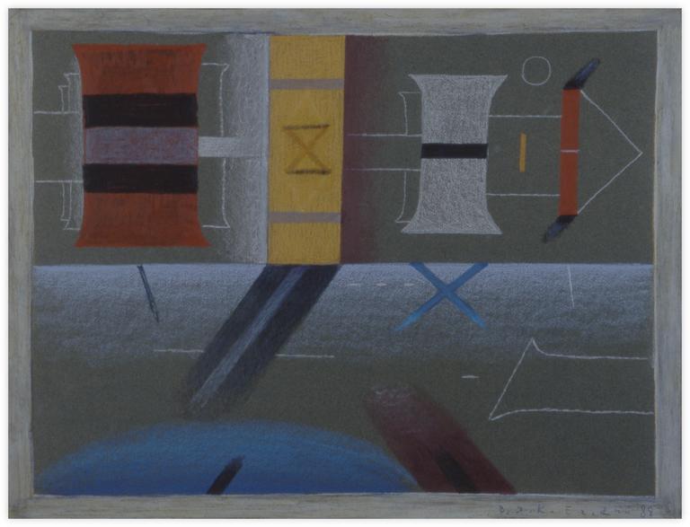 Catalogue raisonné, Vladimir Yankilevsky, From the cycle The Space of Experience, 1988