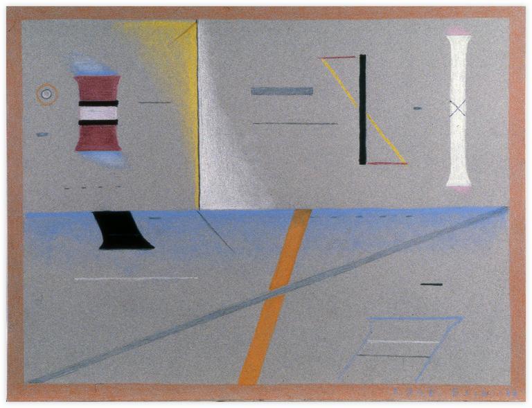 Catalogue raisonné, Vladimir Yankilevsky, From the cycle The Space of Experience, 1988