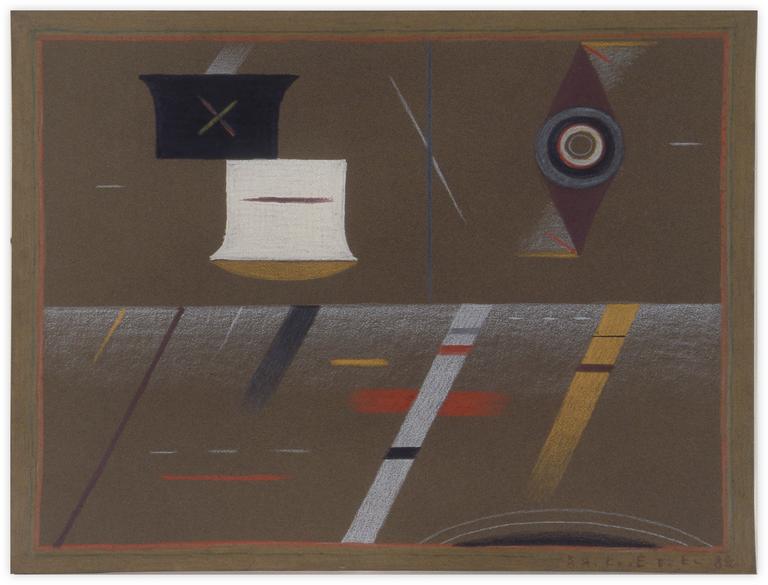Catalogue raisonné, Vladimir Yankilevsky, From the cycle The Space of Experience, 1988