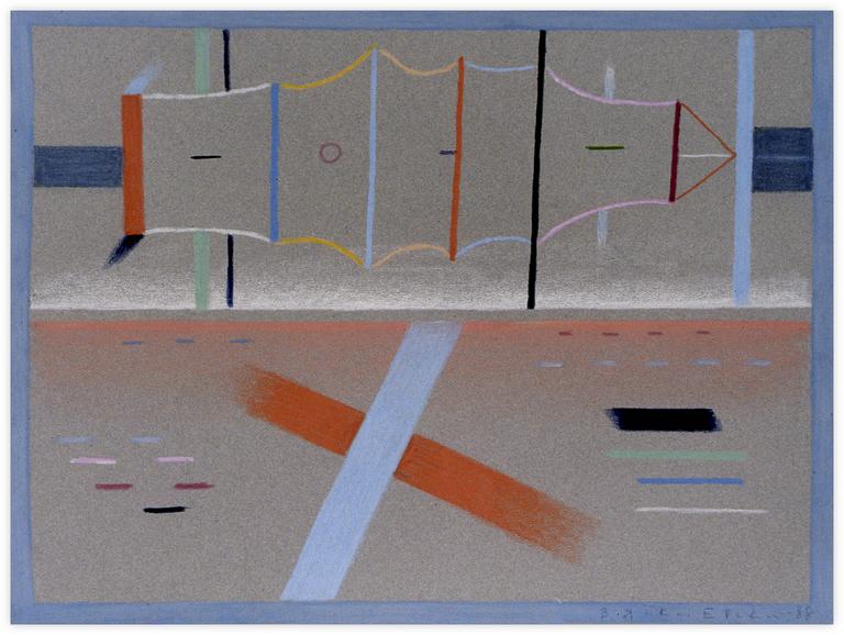 Catalogue raisonné, Vladimir Yankilevsky, From the cycle The Space of Experience, 1988