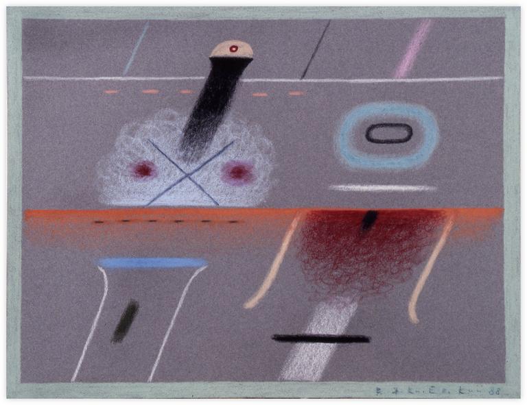 Catalogue raisonné, Vladimir Yankilevsky, From the cycle The Space of Experience, 1988