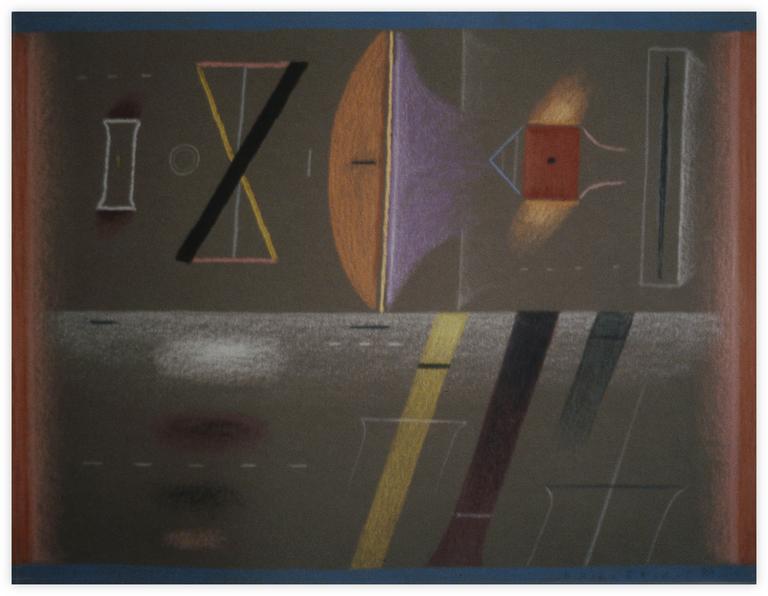 Catalogue raisonné, Vladimir Yankilevsky, From the cycle The Space of Experience, 1988
