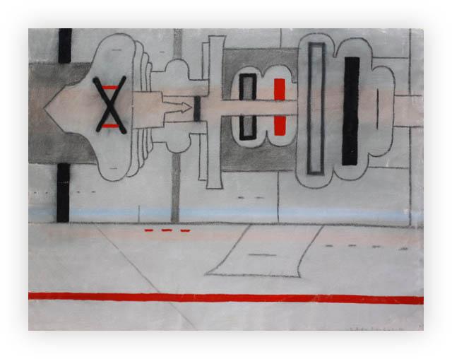 Catalogue raisonné, Vladimir Yankilevsky, From the cycle The Space of Experience, 1988
