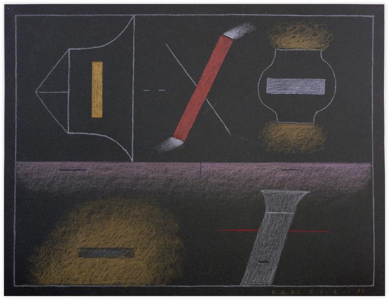 Catalogue raisonné, Vladimir Yankilevsky, From the cycle The Space of Experience, 1989