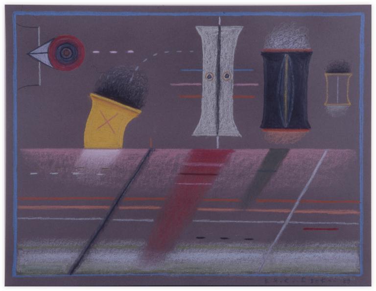 Catalogue raisonné, Vladimir Yankilevsky, From the cycle The Space of Experience, 1989